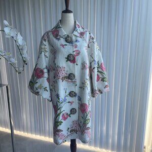 SOLD- ANDREW GN BNWT Italian Embroidered Coat | Size 6 | Retail $3,325